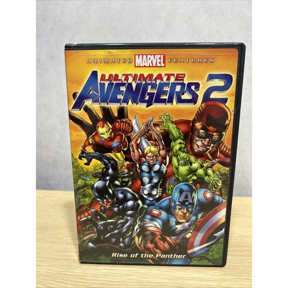 Marvel Ultimate Avengers 2 (Rise of the Panther) - DVD -Mint - Picture 1 of 5